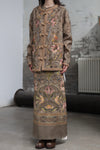 INTO THE EAST 25 Autumn/Winter Tussah Silk Loose Hand-Buttoned Suit Jacket ITE-E1DGAW008GR21JK-LV Green